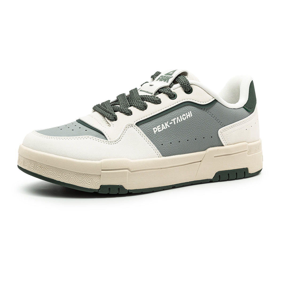 Peak Taichi Sports Shoes White/Grey/Green