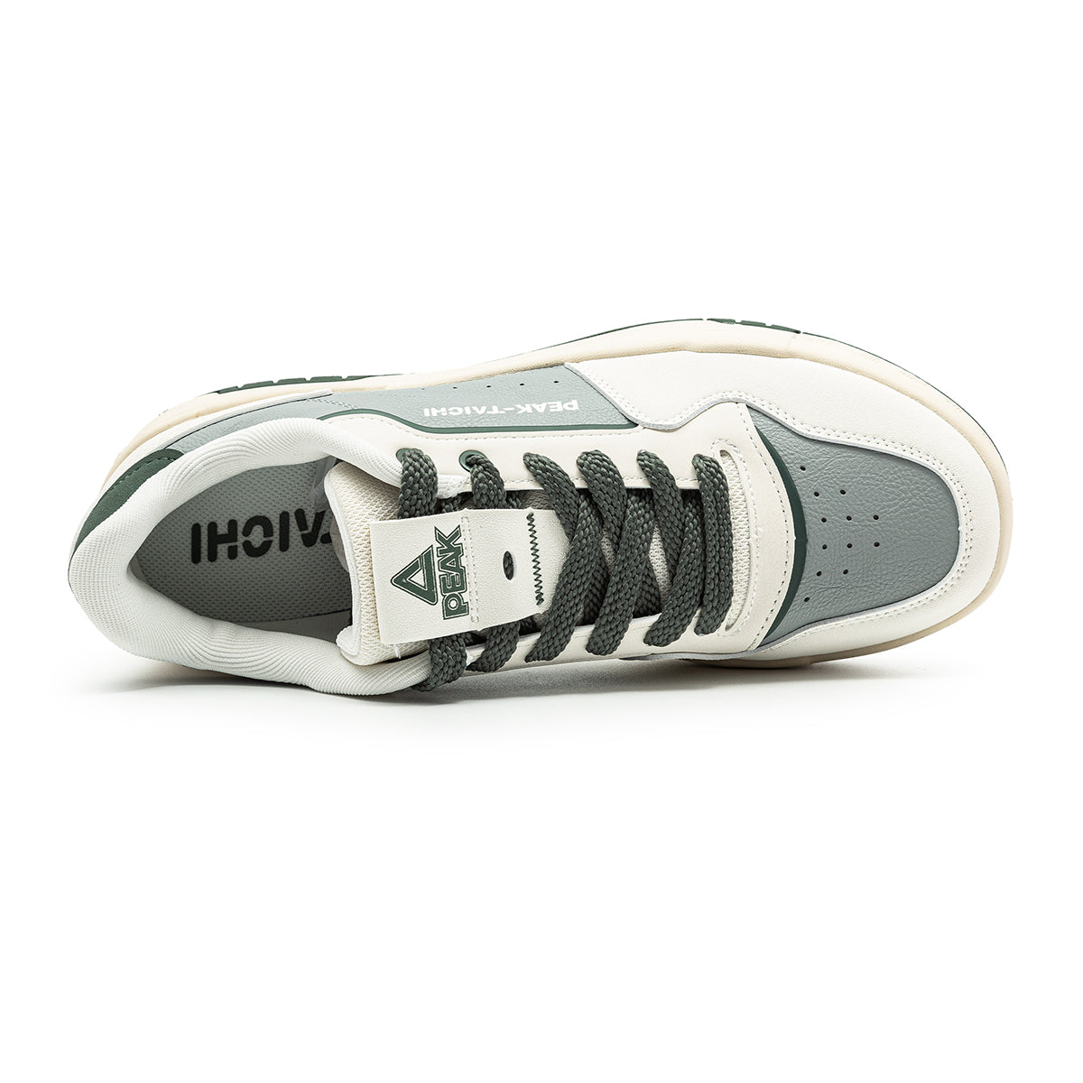 Peak Taichi Sports Shoes White/Grey/Green