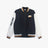 Peak Woven Baseball Jacket Black